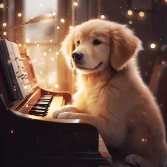 Piano Music: Dogs Joyful Paws by Piano Novel