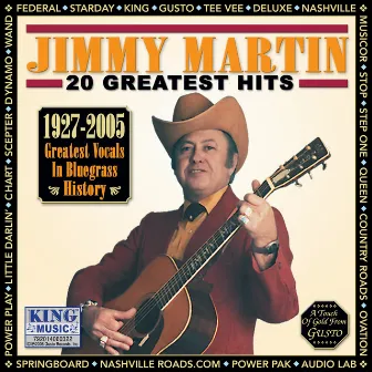 20 Greatest Hits by Jimmy Martin