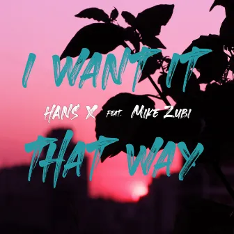 I Want It That Way by HANS X