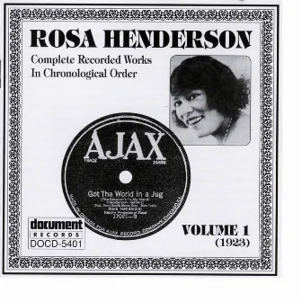 Rosa Henderson Vol. 1 (1923) by Rosa Henderson