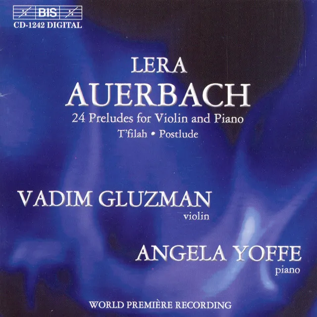 24 Preludes for Violin and Piano, Op. 46: Prelude No. 12 in G-Sharp Minor (Adagio)