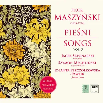 Maszyński: Songs, Vol. 3 by Jacek Szponarski