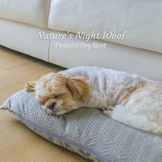 Nature's Night Woof: Peaceful Dog Sleep