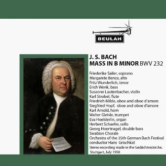 Bach: Mass in B Minor, BWV 232 by Hans Grischkat