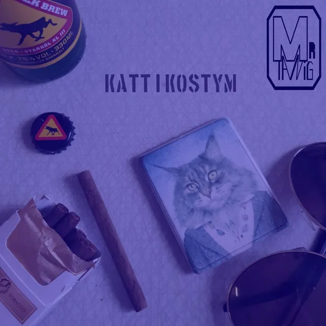 Katt i kostym