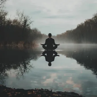 Stream's Pose: Yoga Music by the Water by melting into silence