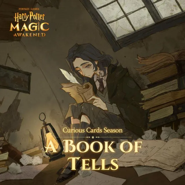 A Book of Tells - From Video Game "Harry Potter: Magic Awakened" Curious Cards Season