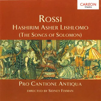 The Songs of Solomon by Salomone Rossi