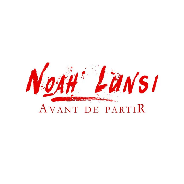 Avant de partir