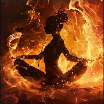 Fiery Zen: Yoga Music with Fire's Essence by Bristle Sweeps