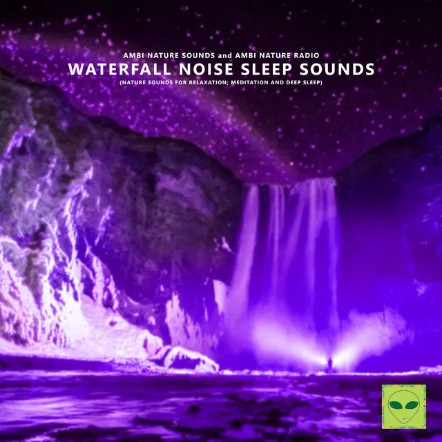 Binaural Waterfall Sleep White Noise