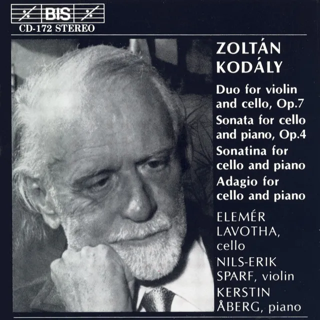 Cello Sonata, Op. 4: I. Fantasia. Adagio di molto