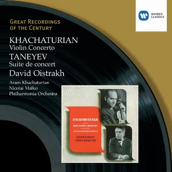 Khachaturian: Violin Concerto, Taneyev: Suite de concert by Nicolai Malko