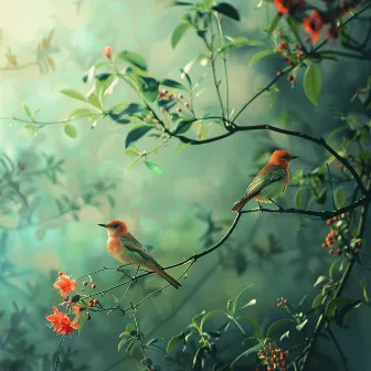 Binaural Bird Symphony: Nature’s Relaxing Melodies by Spacewaves