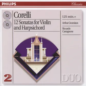 Corelli: 12 Sonatas for Violin & Harpsichord by Riccardo Castagnone