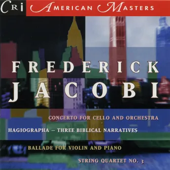 Music of Frederick Jacobi by Frederick Jacobi