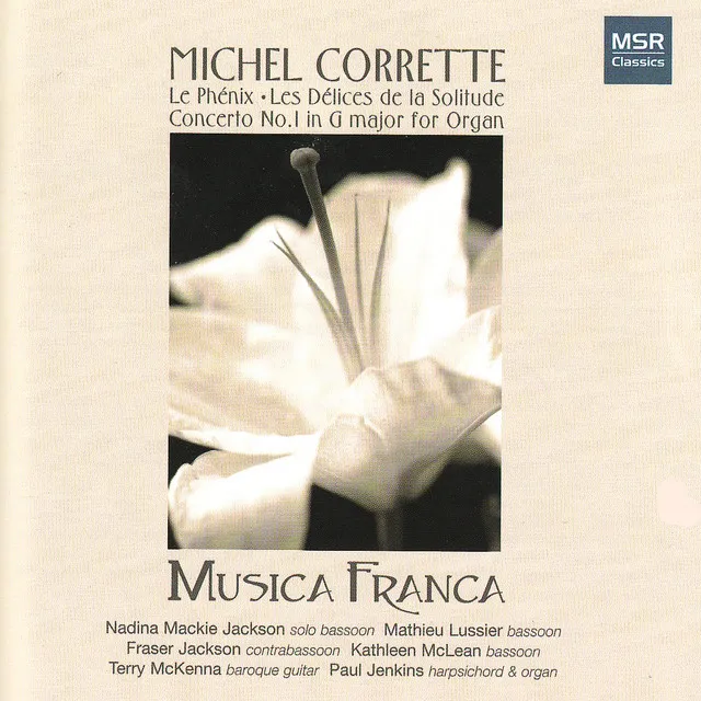 Concerto No. 1 for Organ in G Major, Op. 26: II. Gavotta I & II