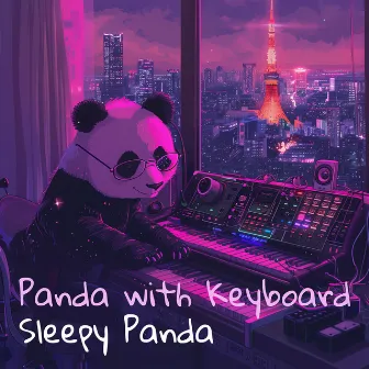 Panda with Keyboard by Sleepy Panda