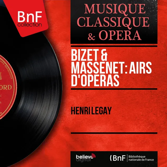 Bizet & Massenet: Airs d'opéras - Single (Mono Version)