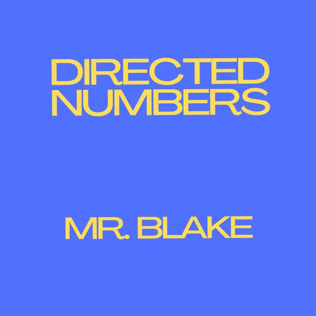 Directed Numbers