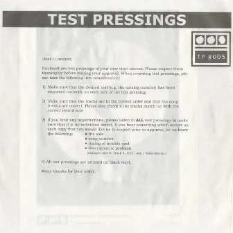 Testpressing#005 by Demdike Stare