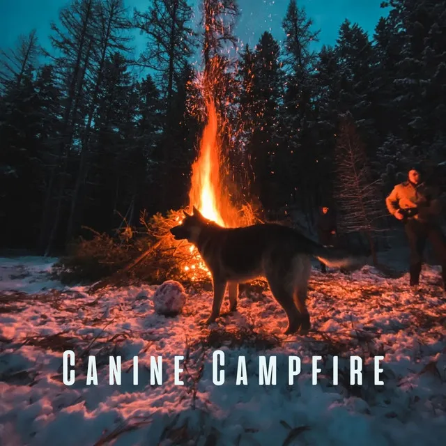 Canine Campfire: Gentle Crackling Bonfire Sounds for Dogs ASMR