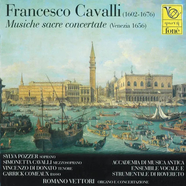 Francesco Cavalli : Musiche sacre concertate