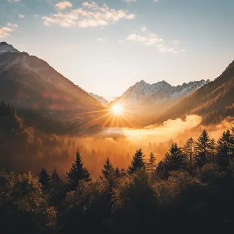 Armonía De Montaña: Resonancia De Picos Binaurales by Relajarse Meditar Sueño Medios