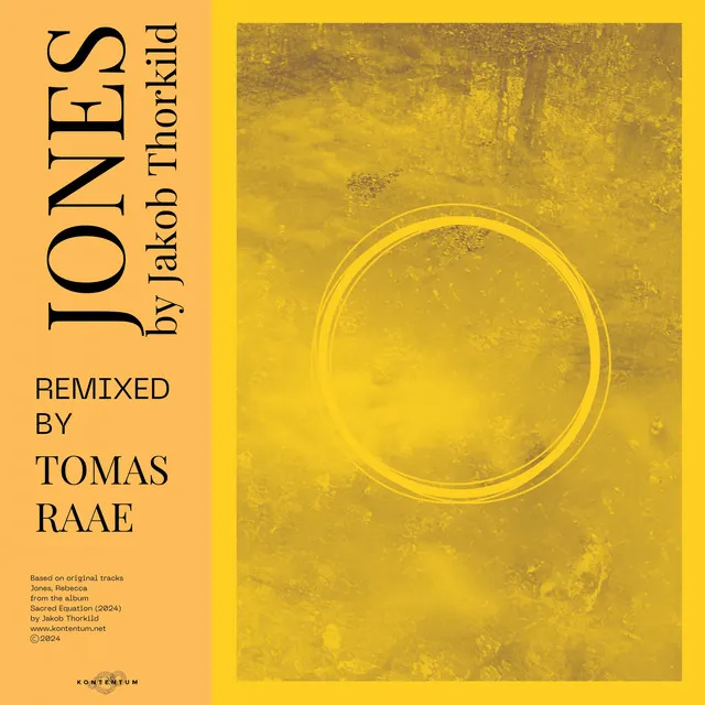 Jones - Tomas Raae Remix