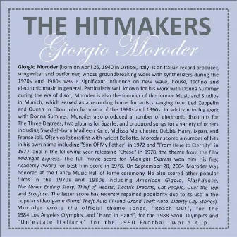 Hits of Giorgio Moroder by Unknown Artist