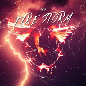 Fire Storm by Unknown Artist