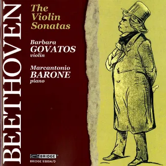 Beethoven: Violin Sonatas Nos. 1-10 by Barbara Govatos