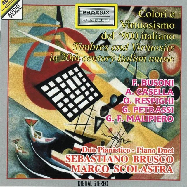 Colori e virtuosismo del '900 italiano