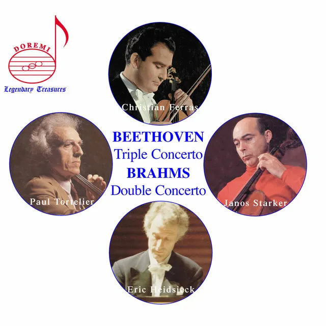 Christian Ferras, Vol. 2: Beethoven Triple & Brahms Double Concertos (Live)