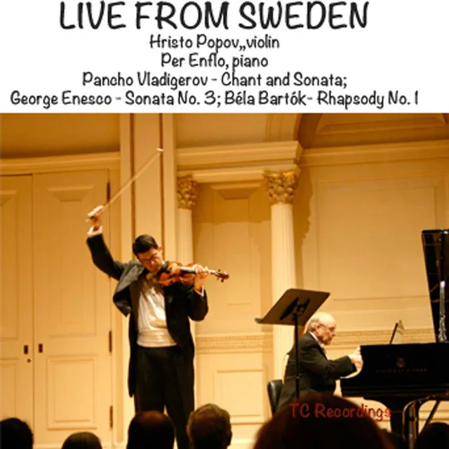 Rhapsody for Violin and Piano, Sz. 87 (Live)