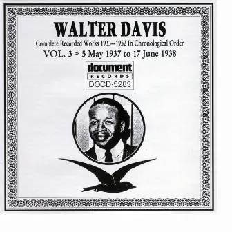 Walter Davis Vol. 3 1937-1938 by Walter Davis