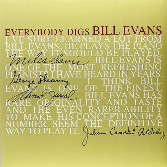 Everybody Digs by Bill Evans