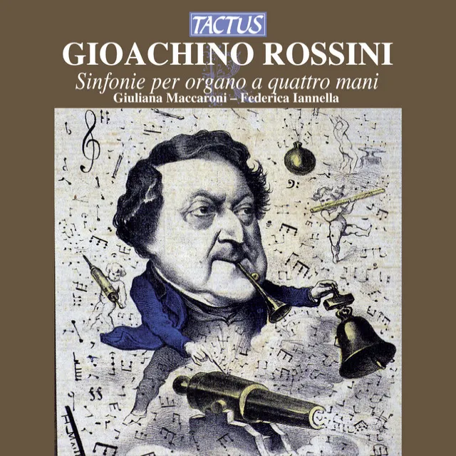 La gazza ladra (the Thieving Magpie): Overture [arr. G. Maccaroni, F. Iannella and F. Caporali for organ 4 hands]