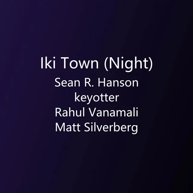 Iki Town (Night) (From Pokemon "Sun and Moon") - Percussion and Accordion Version