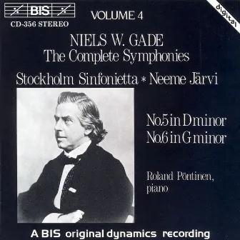 Gade: Complete Symphonies, Vol. 4 by Stockholm Sinfonietta