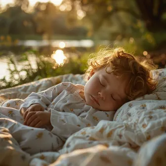 Sueño Del Bebé: Aguas Tranquilas Y Relajantes Para Descansar by Coletas y Pachete