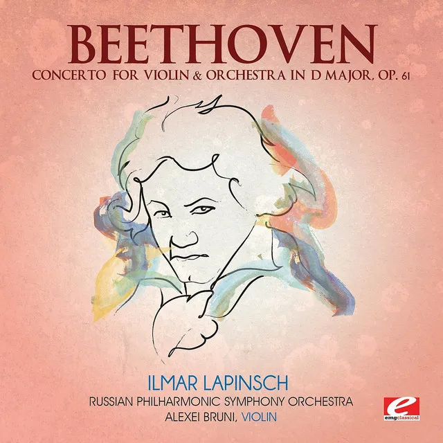 Concerto for Violin & Orchestra in D Major, Op. 61: Rondo