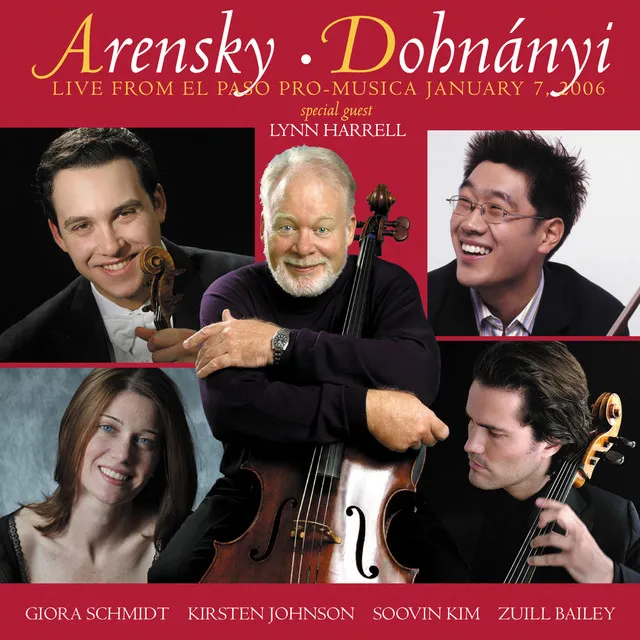 Dohnanyi, E.: Serenade in C Major / Arensky, A.: String Quartet No. 2 (Live From El Paso Pro-Musica January 7, 2006)