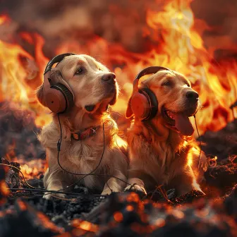 Paws by the Fire: Soothing Sounds for Dogs by Sofi Frequencies