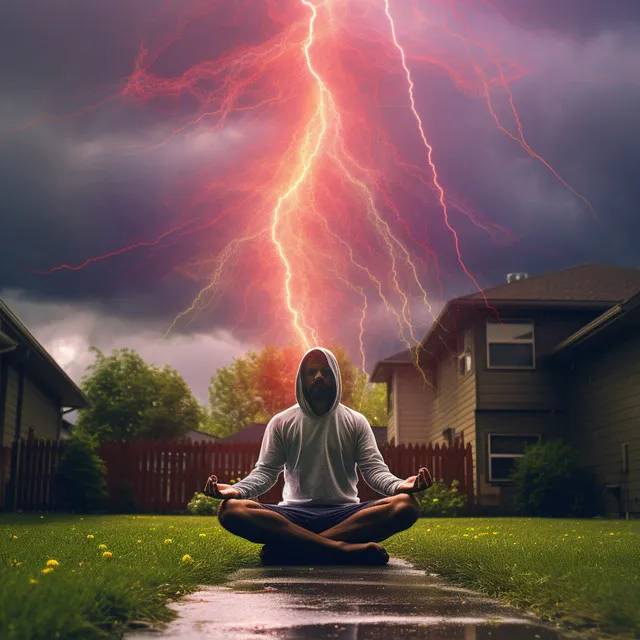 Calm of Thunder: Serene Meditation Harmony