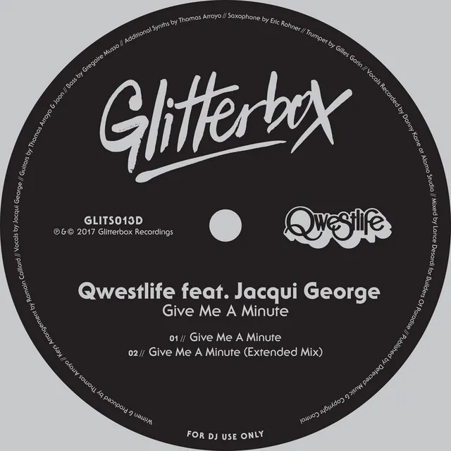 Give Me A Minute (feat. Jacqui George) - Extended Mix