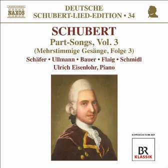 Schubert: Lied Edition 34 - Part Songs, Vol. 3 by Markus Schäfer