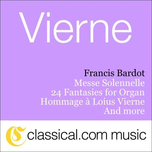 Louis Vierne, Messe Solennelle, Op. 16