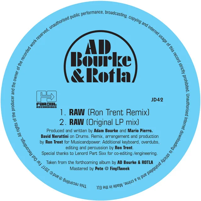 Raw - Ron Trent Remix Edit