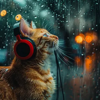 Binaural Rain for Cats: Quiet Melodies by Hertzzz